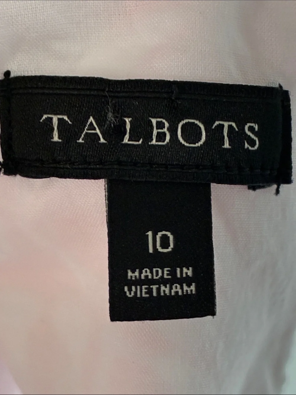Talbots Pink and White Floral Sleeveless Midi Dress - Picture 9 of 10